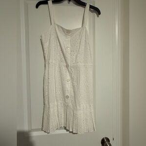 Alexis White Eyelet Dress